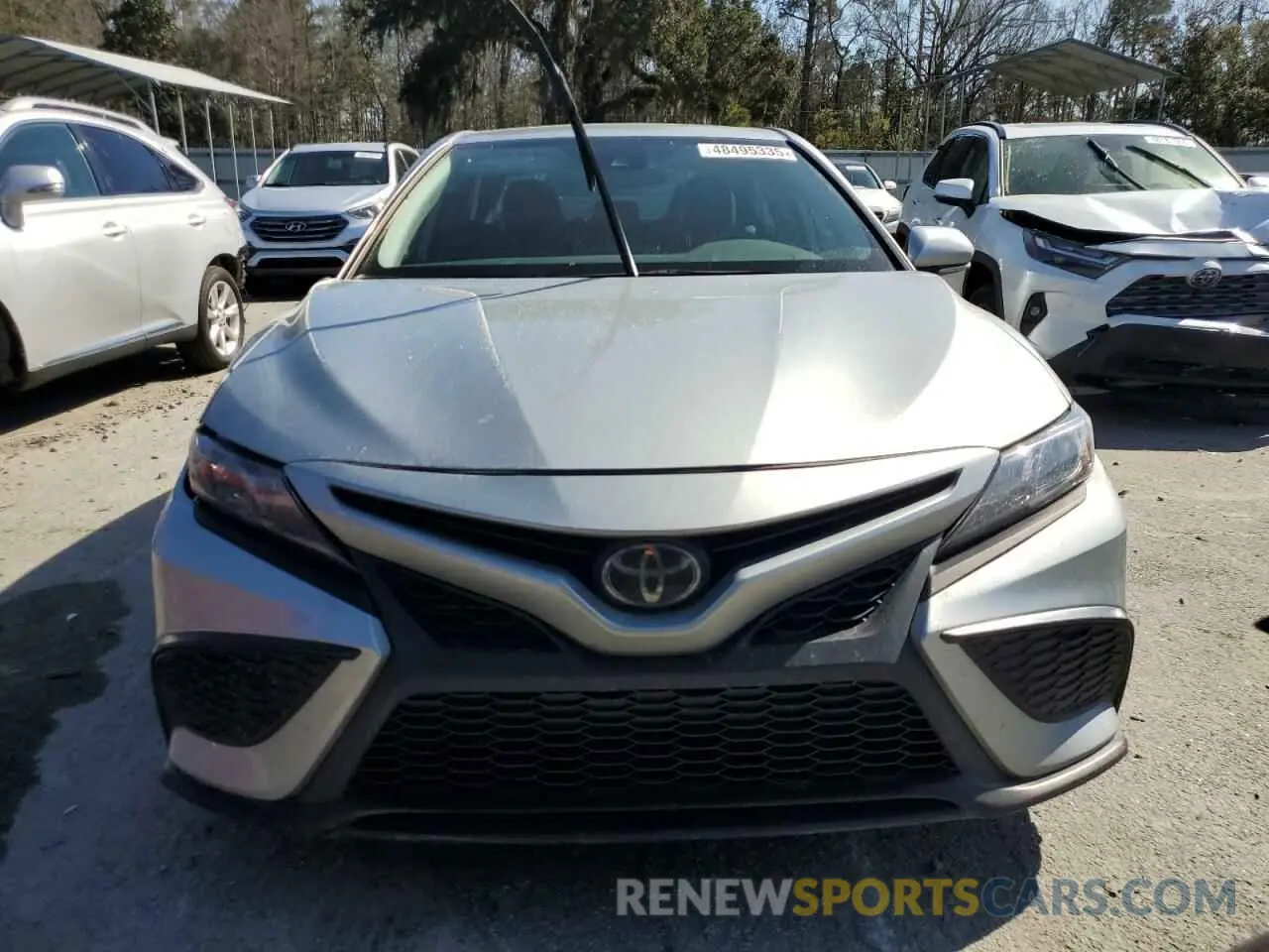 5 fotografías del automóvil dañado 4T1G11AK9PU811022 TOYOTA CAMRY 2023
