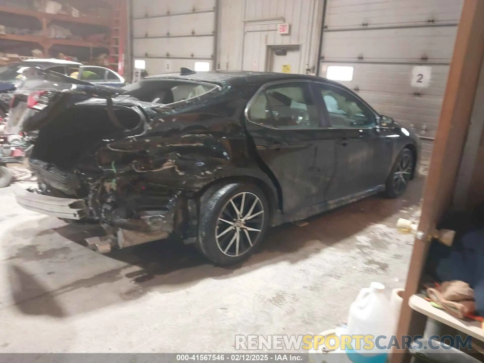 4 fotografías del automóvil dañado 4T1G11AK9PU816432 TOYOTA CAMRY 2023