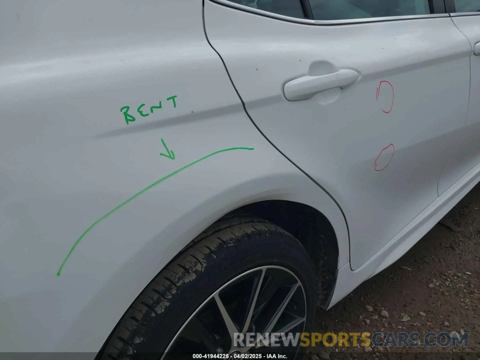6 fotografías del automóvil dañado 4T1G11AKXPU088961 TOYOTA CAMRY 2023
