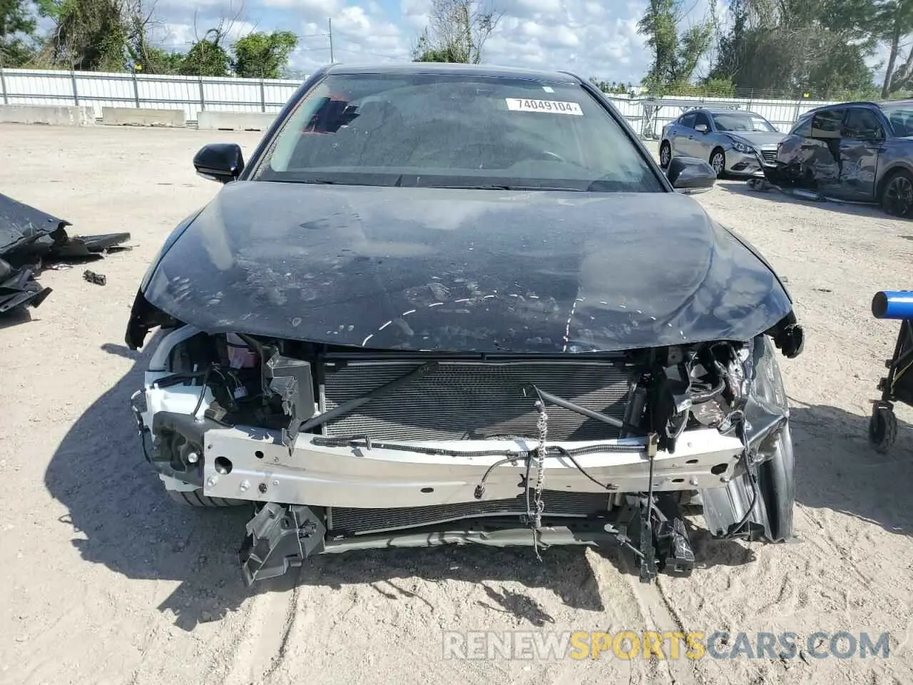 5 fotografías del automóvil dañado 4T1G11AKXPU102874 TOYOTA CAMRY 2023
