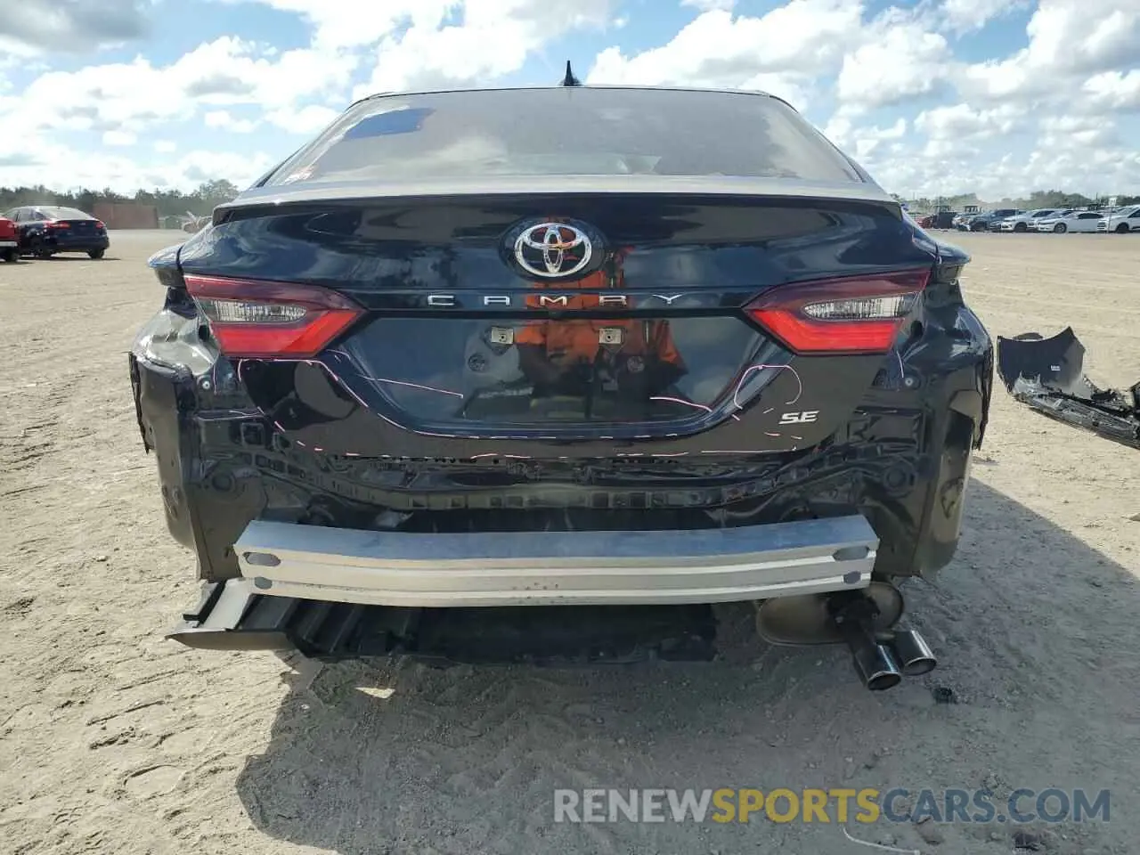6 fotografías del automóvil dañado 4T1G11AKXPU102874 TOYOTA CAMRY 2023