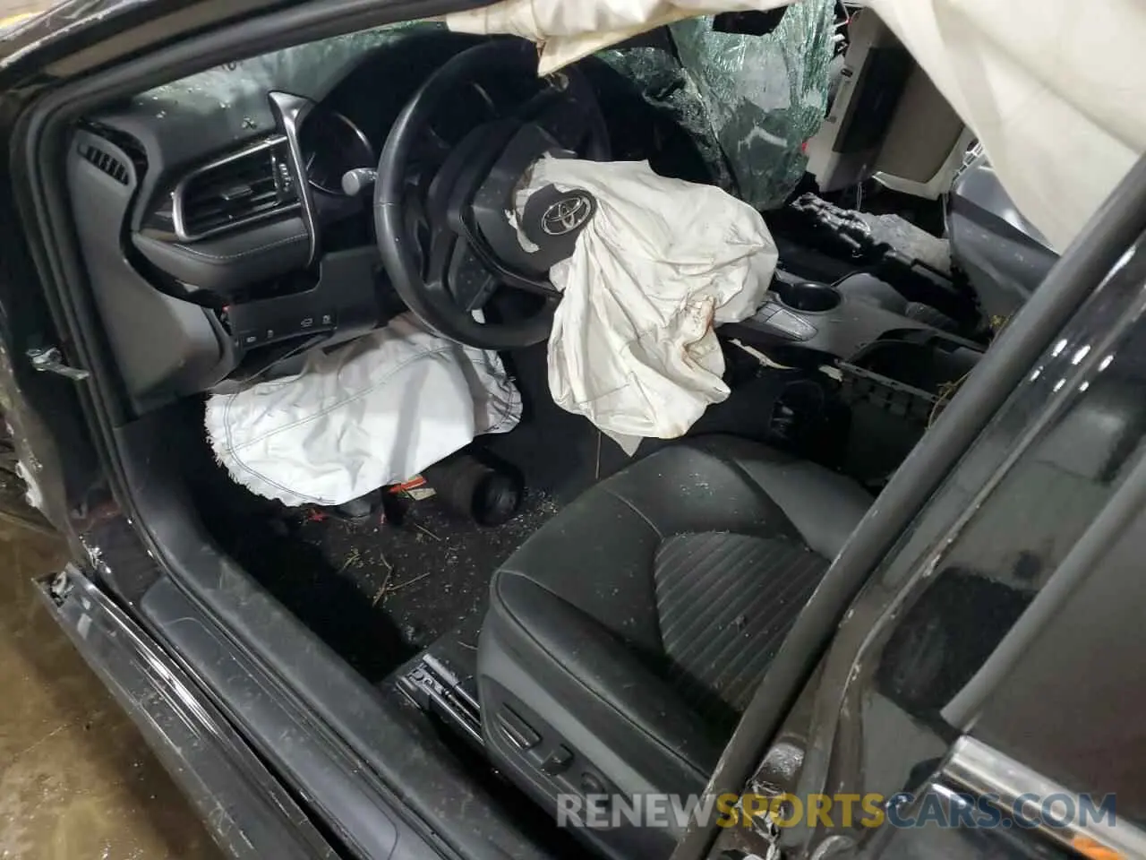 8 fotografías del automóvil dañado 4T1G11AKXPU814477 TOYOTA CAMRY 2023