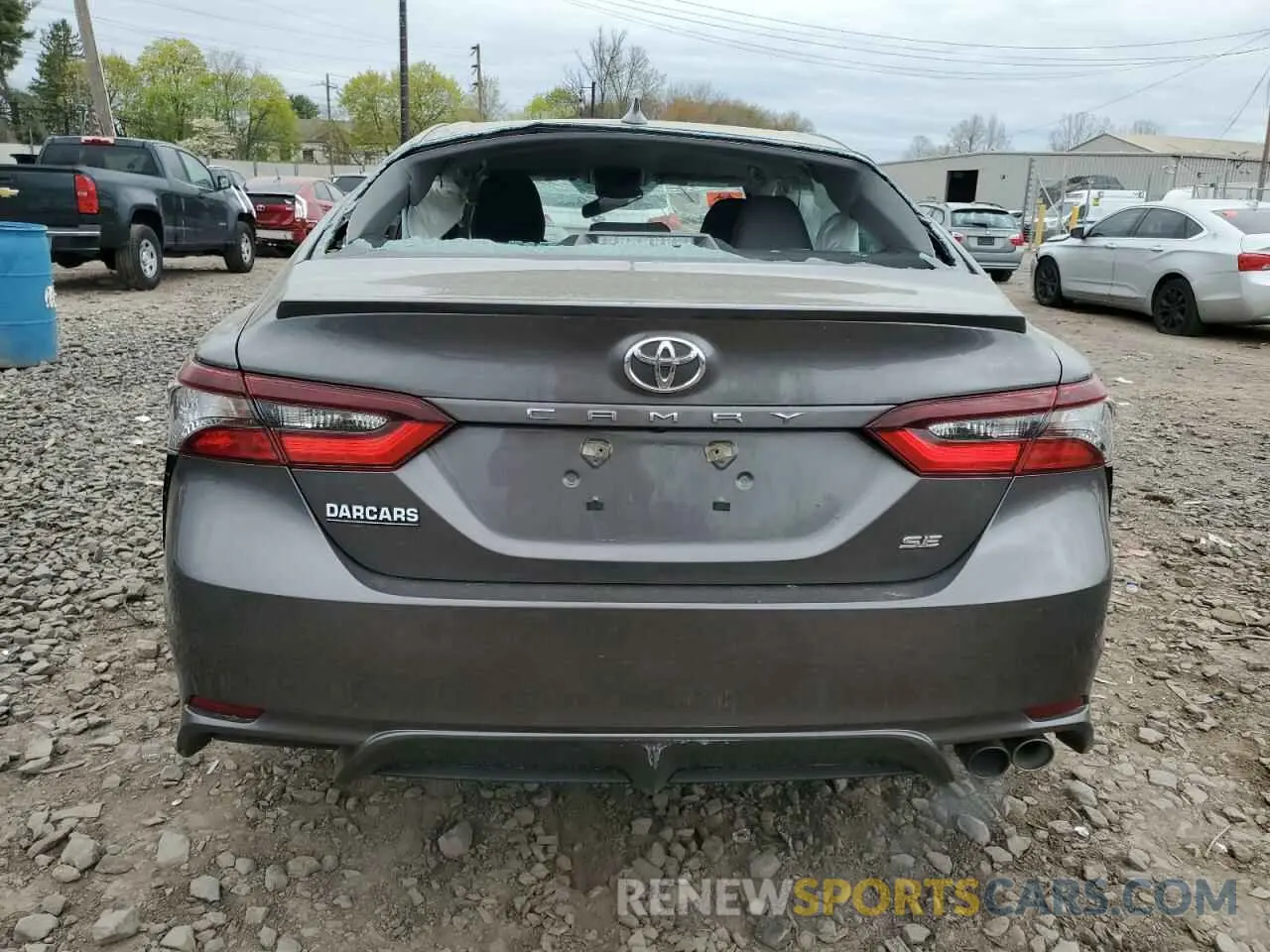 6 fotografías del automóvil dañado 4T1G11AKXPU831666 TOYOTA CAMRY 2023