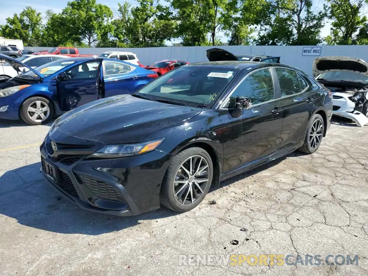 1 fotografías del automóvil dañado 4T1G11BK2PU084207 TOYOTA CAMRY 2023
