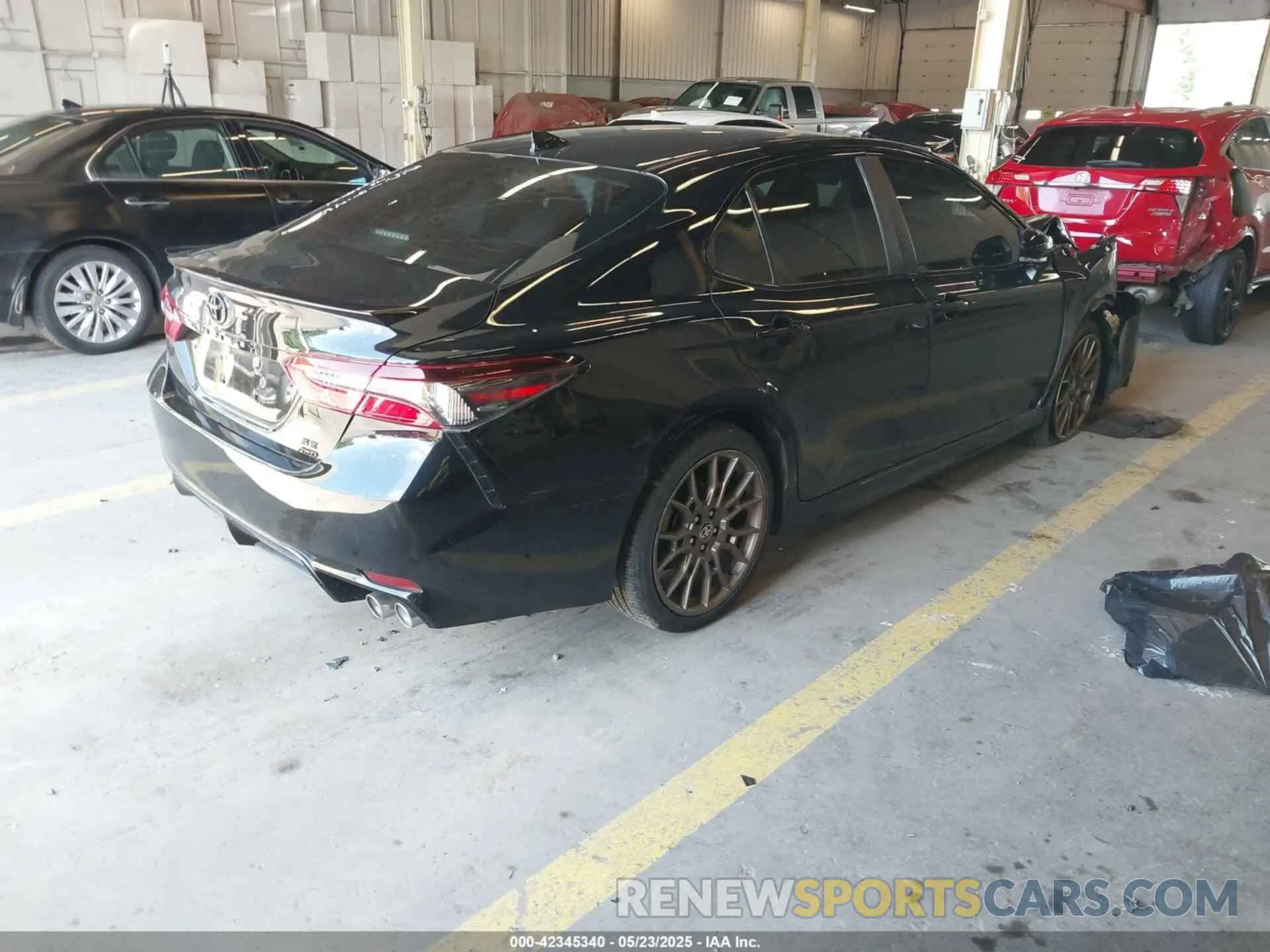 4 fotografías del automóvil dañado 4T1G11BK4PU088615 TOYOTA CAMRY 2023