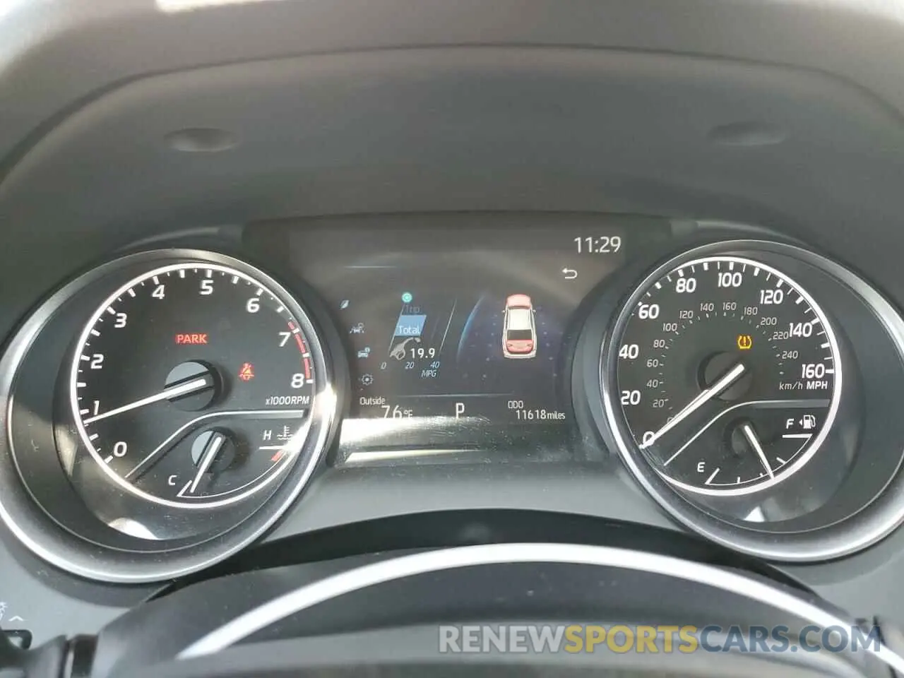 9 fotografías del automóvil dañado 4T1G11BK4PU102366 TOYOTA CAMRY 2023