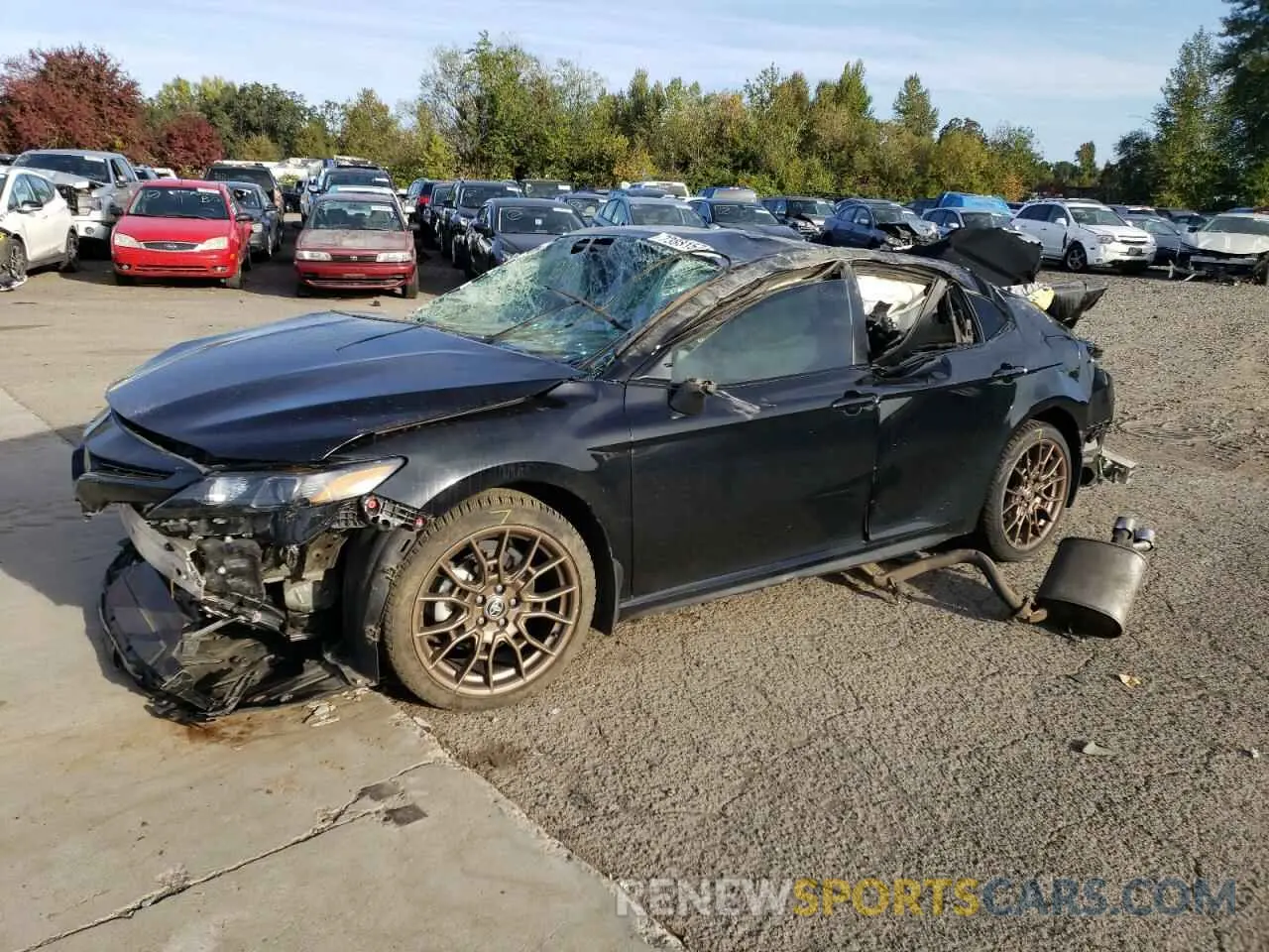 1 fotografías del automóvil dañado 4T1G11BK5PU079857 TOYOTA CAMRY 2023