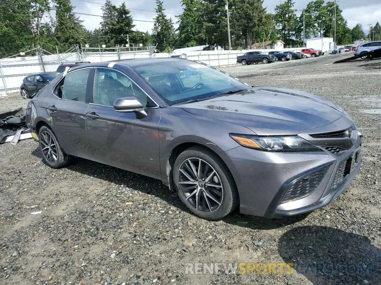 4 fotografías del automóvil dañado 4T1G11BK7PU077995 TOYOTA CAMRY 2023