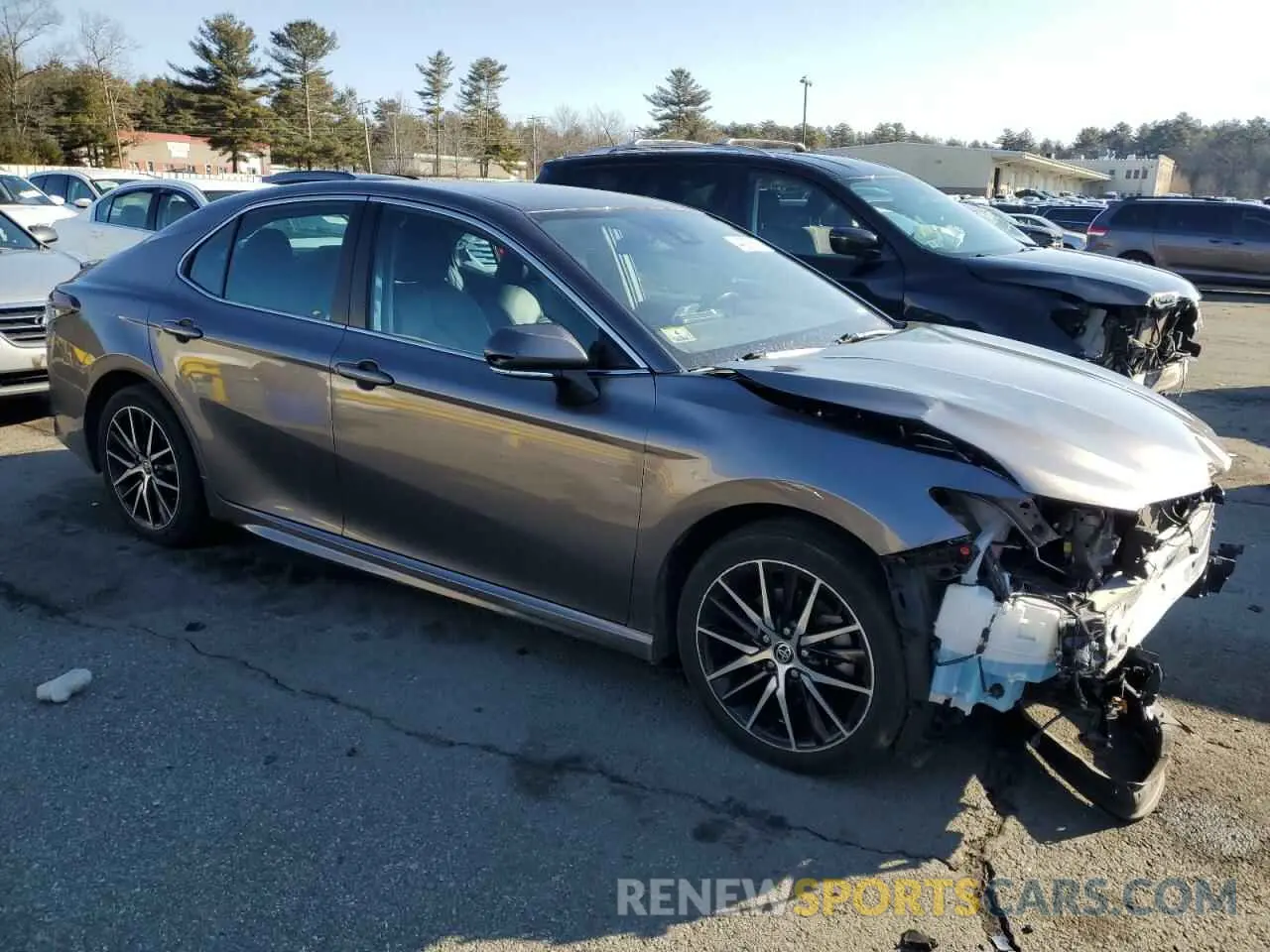 4 fotografías del automóvil dañado 4T1G11BK7PU091735 TOYOTA CAMRY 2023