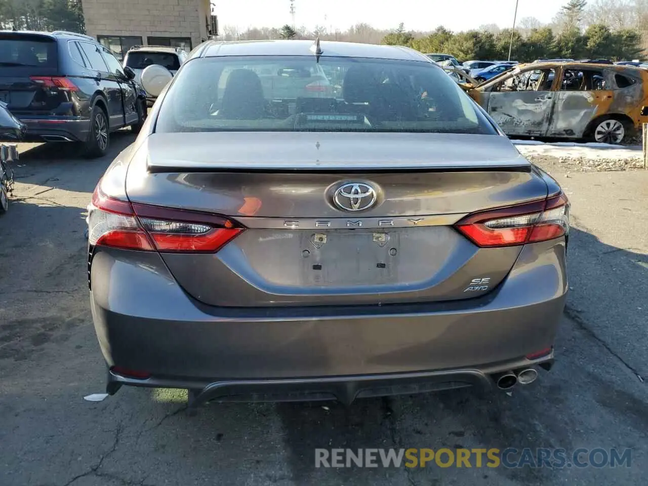 6 fotografías del automóvil dañado 4T1G11BK7PU091735 TOYOTA CAMRY 2023