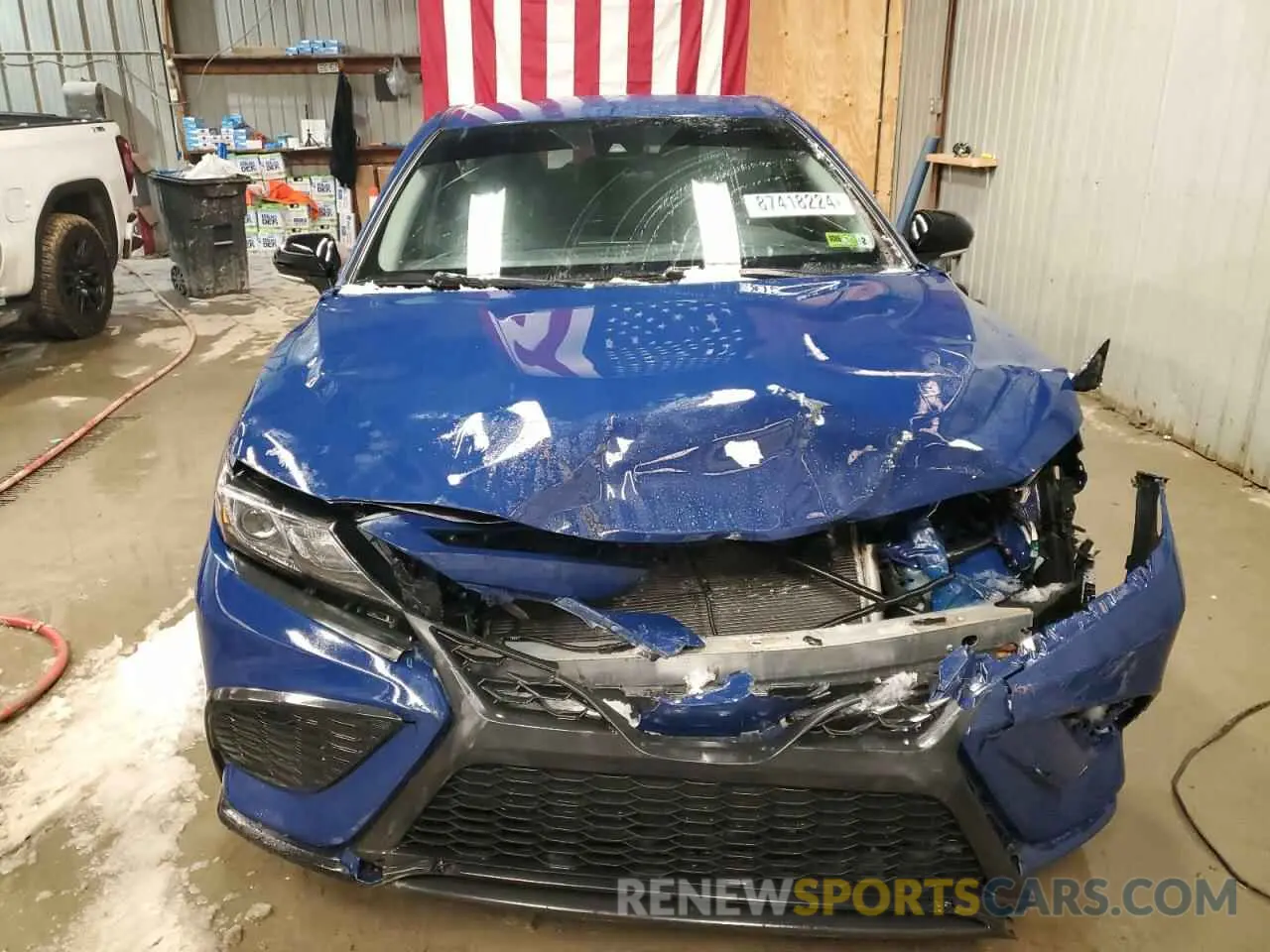 5 fotografías del automóvil dañado 4T1G11BK8PU083014 TOYOTA CAMRY 2023