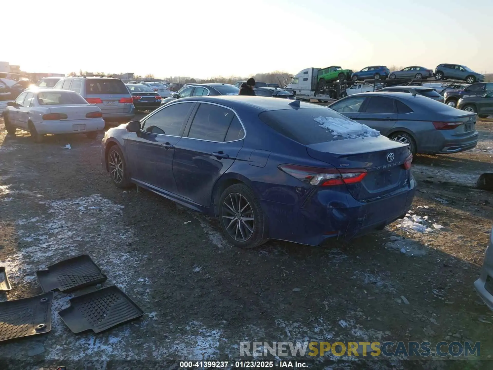 3 fotografías del automóvil dañado 4T1G11BK9PU090215 TOYOTA CAMRY 2023