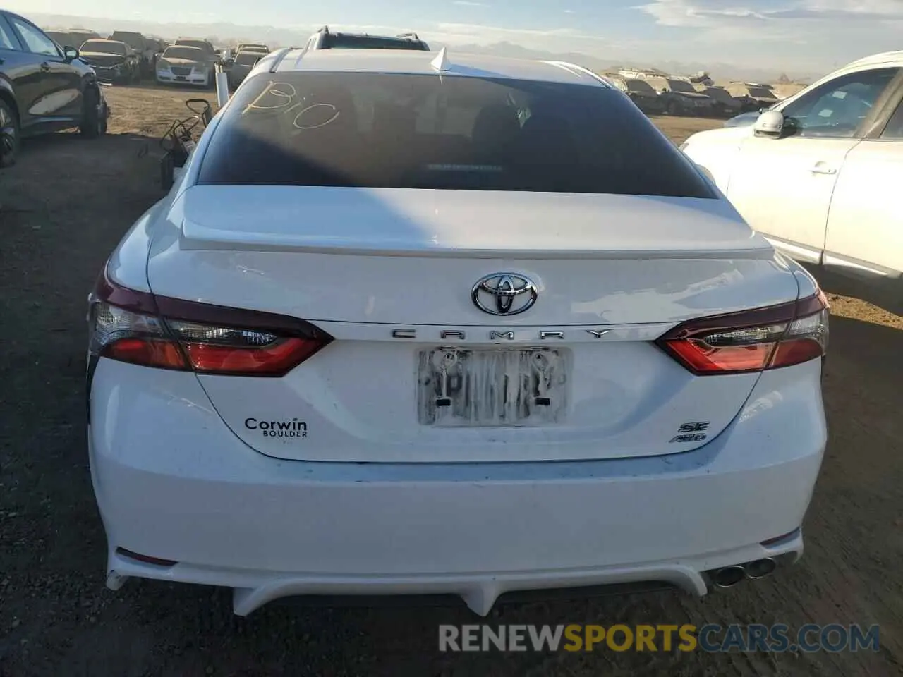 6 fotografías del automóvil dañado 4T1G11BK9PU103433 TOYOTA CAMRY 2023
