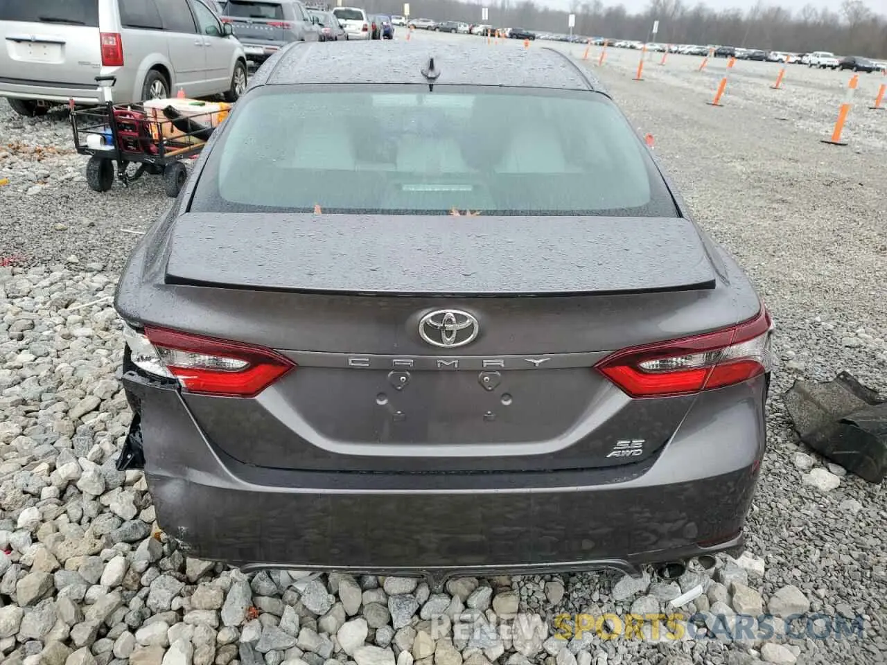 6 fotografías del automóvil dañado 4T1G11BKXPU086366 TOYOTA CAMRY 2023