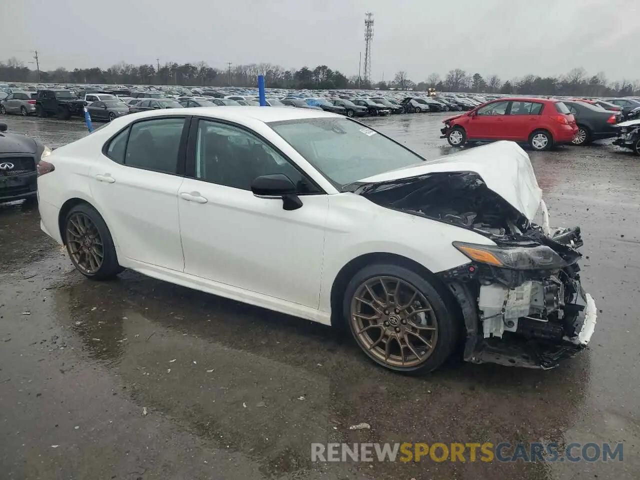 4 fotografías del automóvil dañado 4T1G31AK1PU047600 TOYOTA CAMRY 2023