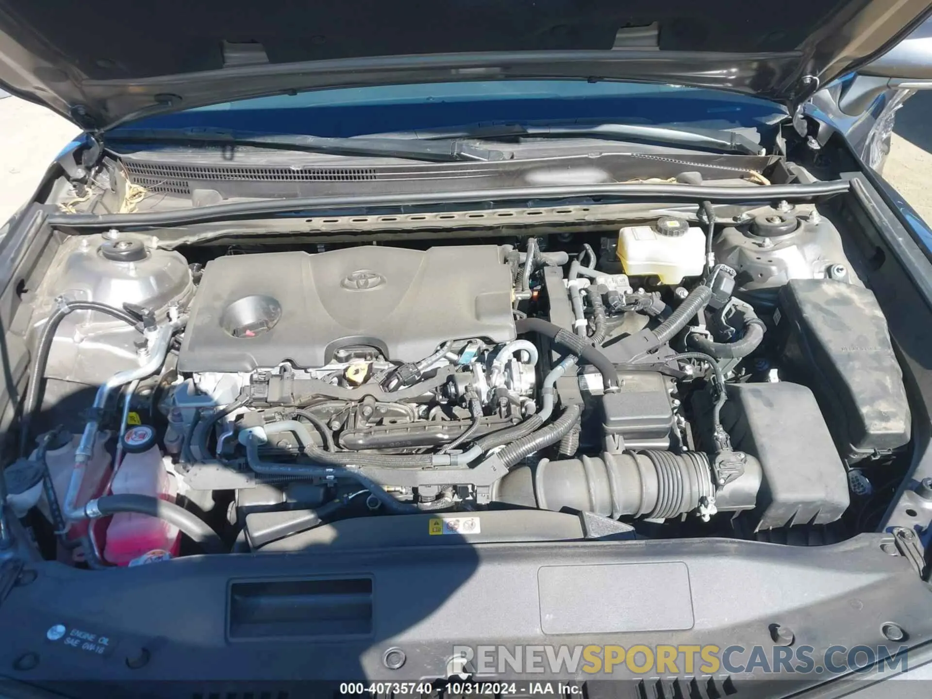 10 fotografías del automóvil dañado 4T1G31AK4PU608176 TOYOTA CAMRY 2023
