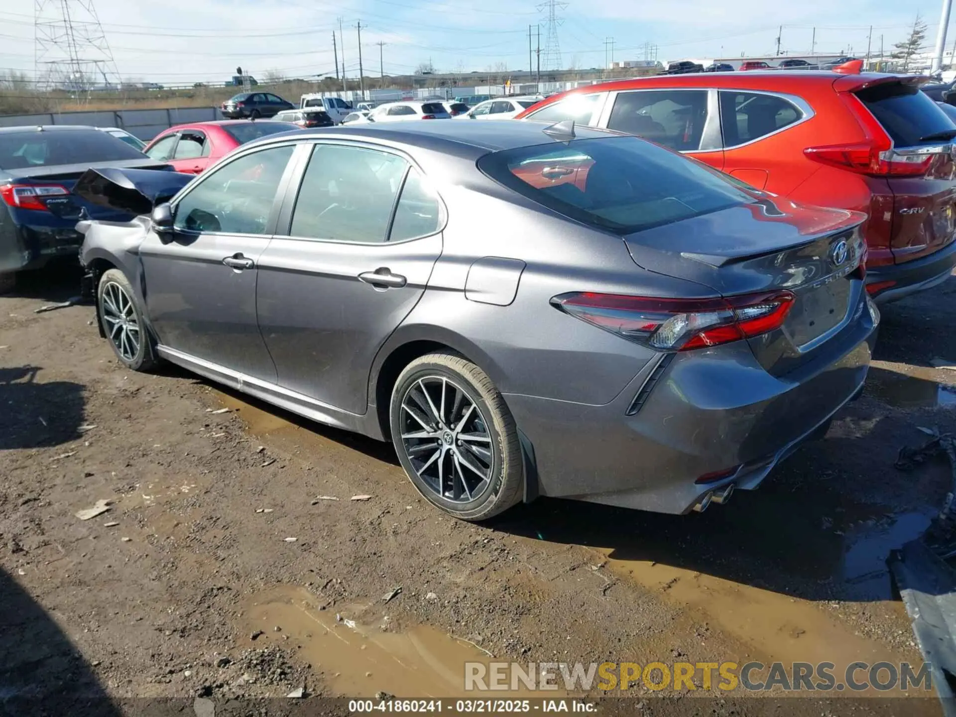 3 fotografías del automóvil dañado 4T1G31AK7PU604705 TOYOTA CAMRY 2023