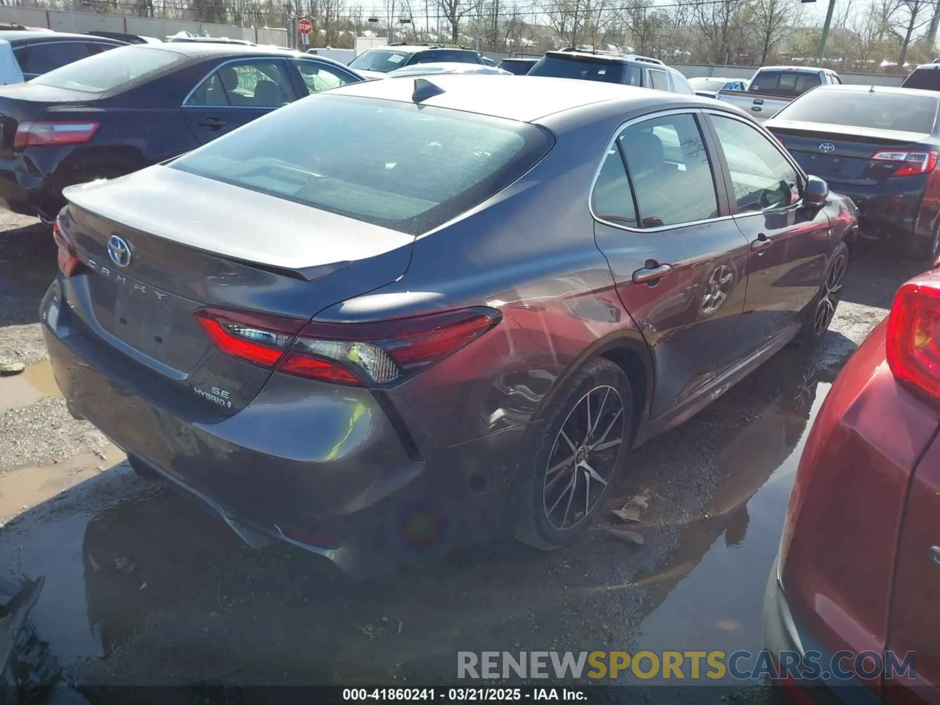 4 fotografías del automóvil dañado 4T1G31AK7PU604705 TOYOTA CAMRY 2023