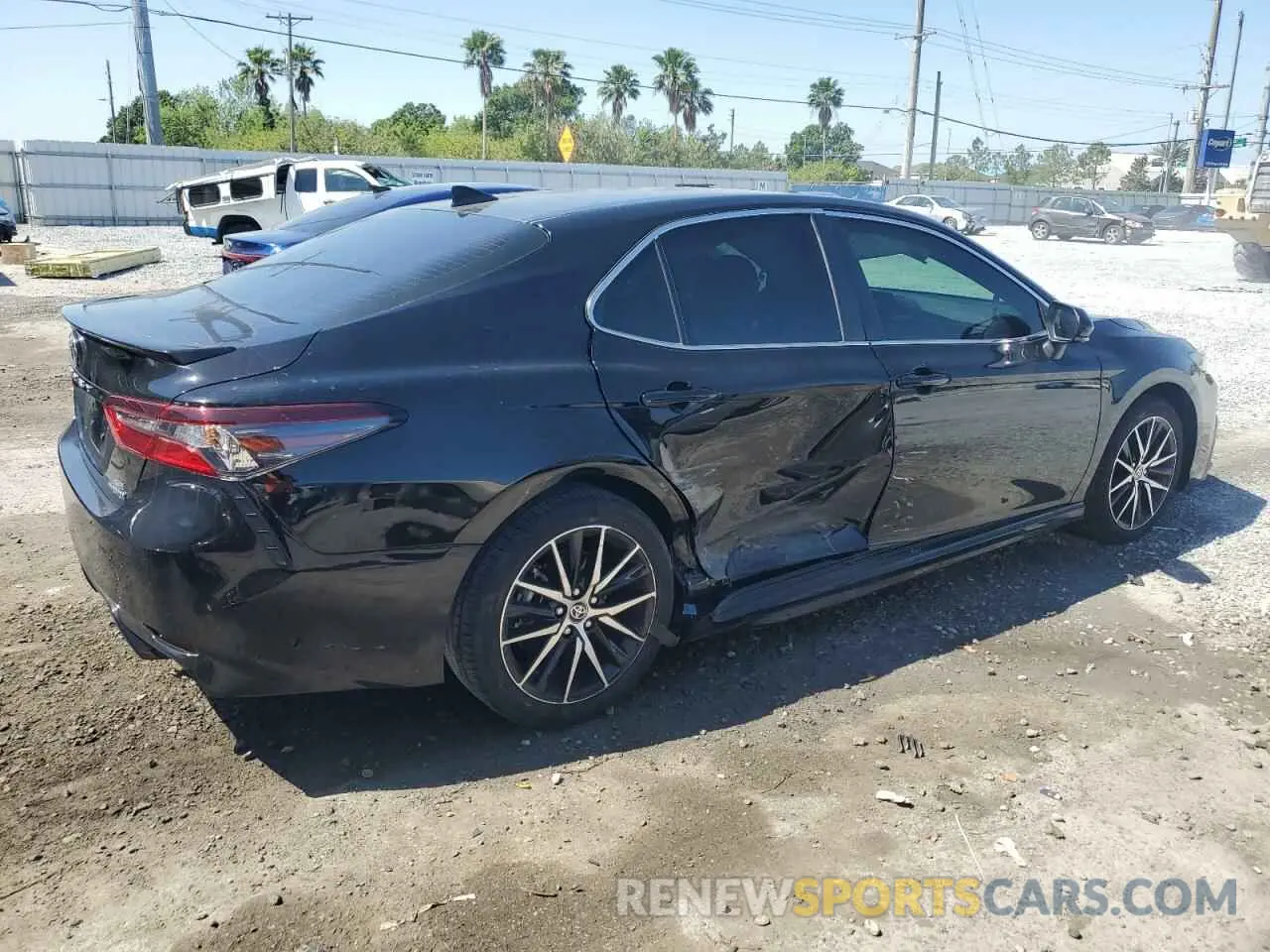 3 fotografías del automóvil dañado 4T1G31AK9PU618587 TOYOTA CAMRY 2023