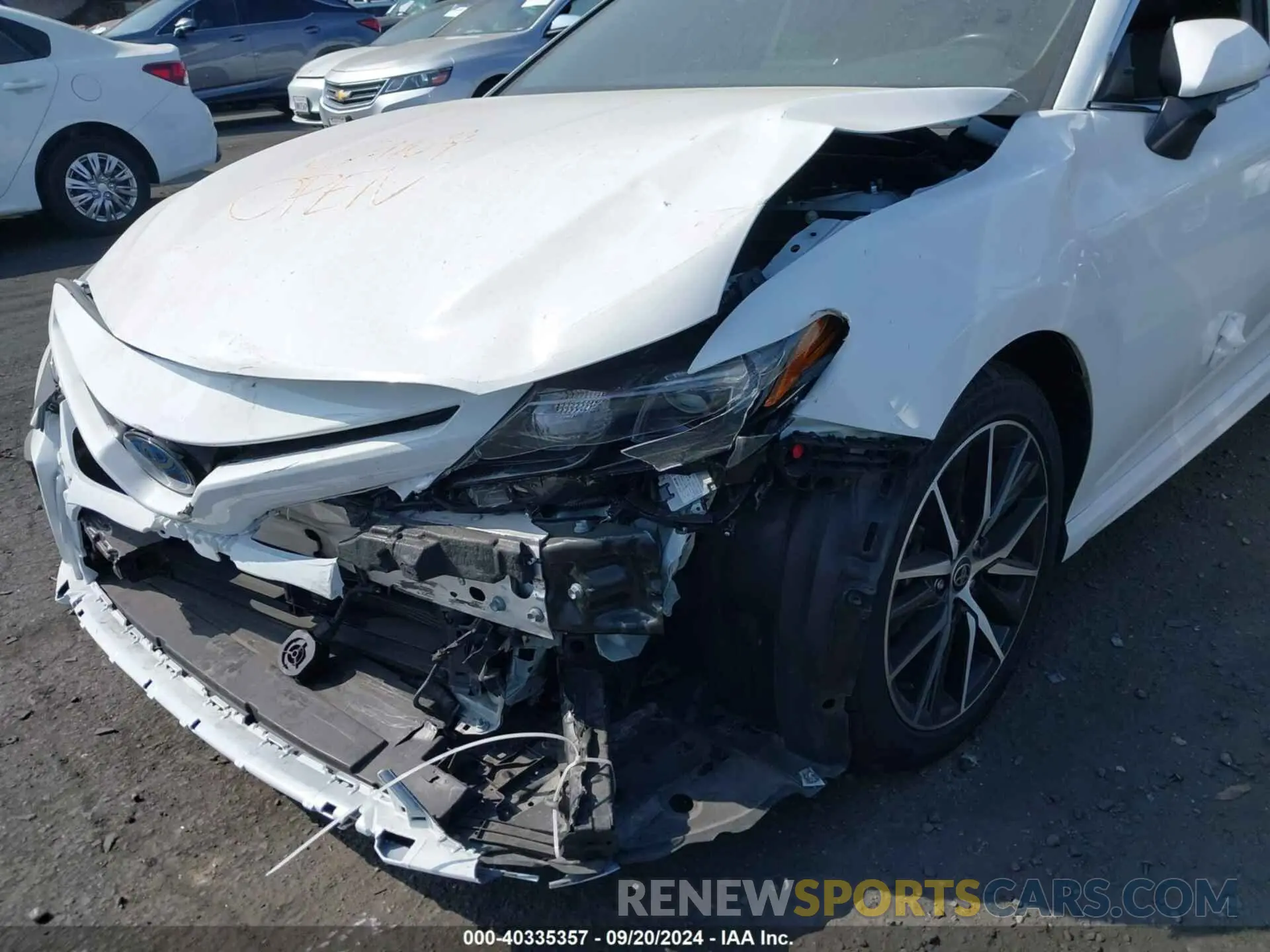 6 fotografías del automóvil dañado 4T1G31AKXPU609722 TOYOTA CAMRY 2023