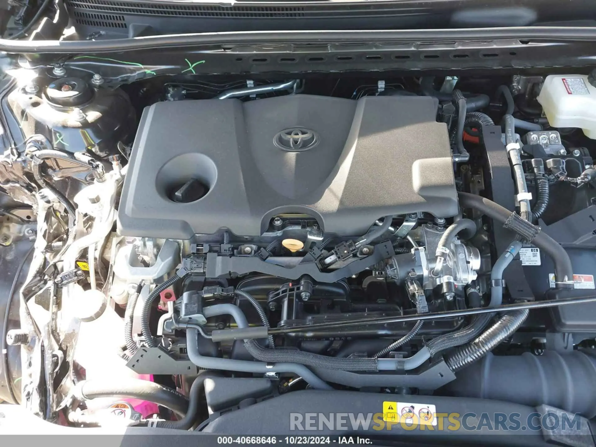10 fotografías del automóvil dañado 4T1G31AKXPU616993 TOYOTA CAMRY 2023