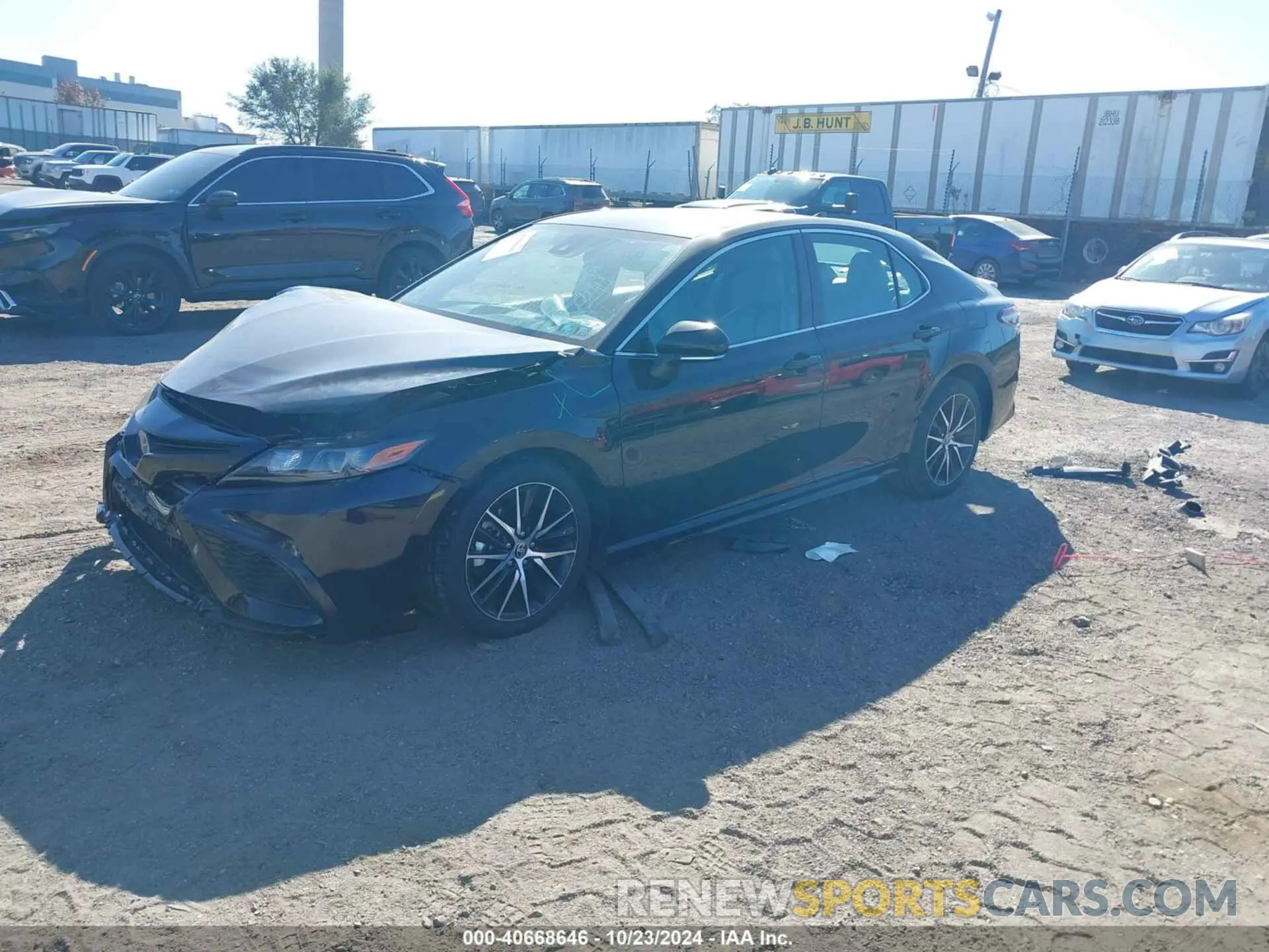2 fotografías del automóvil dañado 4T1G31AKXPU616993 TOYOTA CAMRY 2023