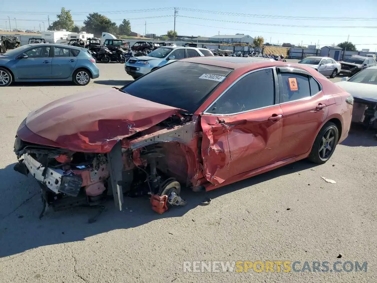 1 fotografías del automóvil dañado 4T1H31AK6PU049430 TOYOTA CAMRY 2023