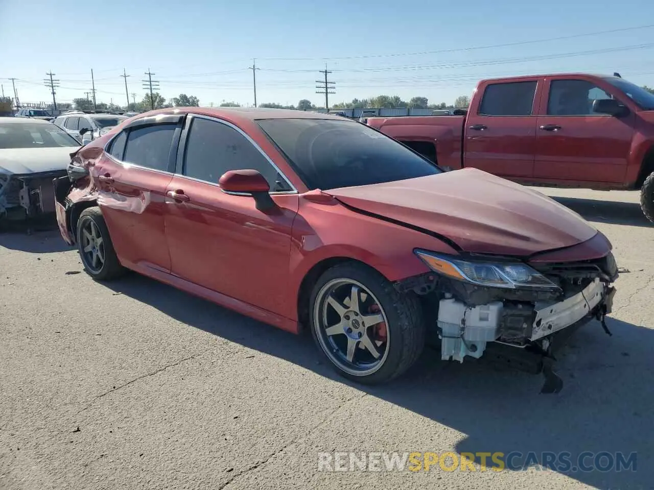 4 fotografías del automóvil dañado 4T1H31AK6PU049430 TOYOTA CAMRY 2023