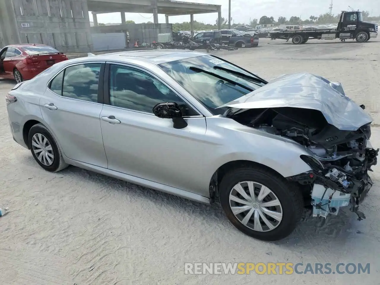 4 fotografías del automóvil dañado 4T1H31AKXPU046272 TOYOTA CAMRY 2023