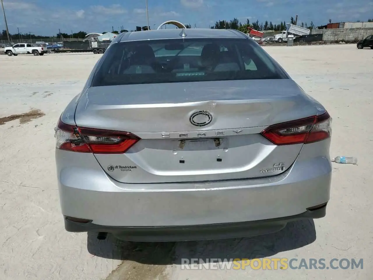 6 fotografías del automóvil dañado 4T1H31AKXPU046272 TOYOTA CAMRY 2023