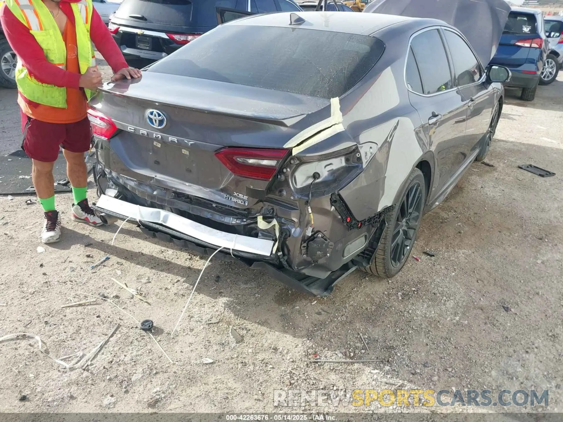 6 fotografías del automóvil dañado 4T1K31AK2PU618862 TOYOTA CAMRY 2023