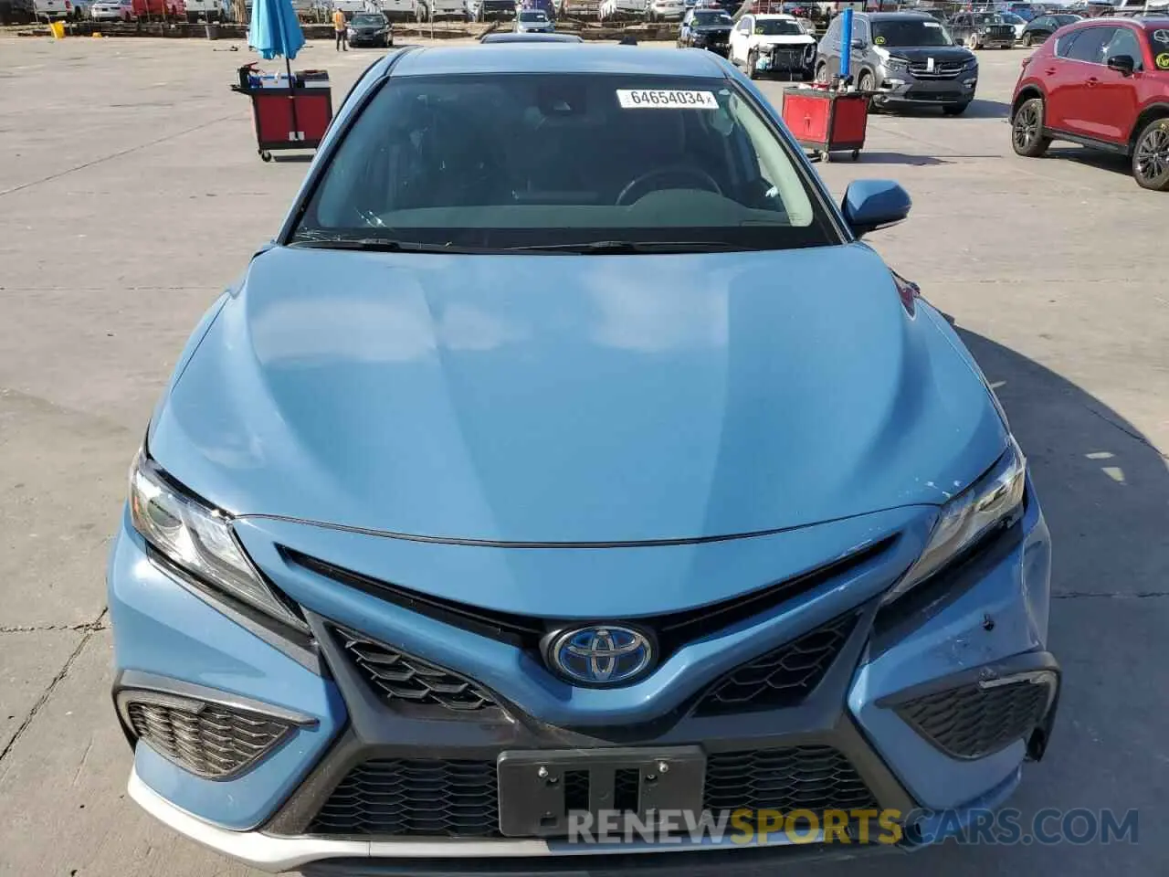 5 fotografías del automóvil dañado 4T1K31AK4PU047889 TOYOTA CAMRY 2023