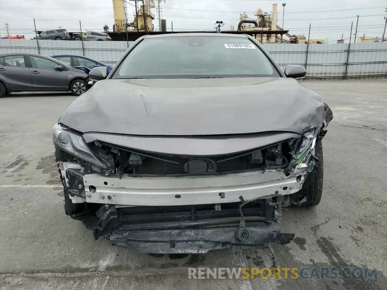 5 fotografías del automóvil dañado 4T1K31AK6PU617004 TOYOTA CAMRY 2023
