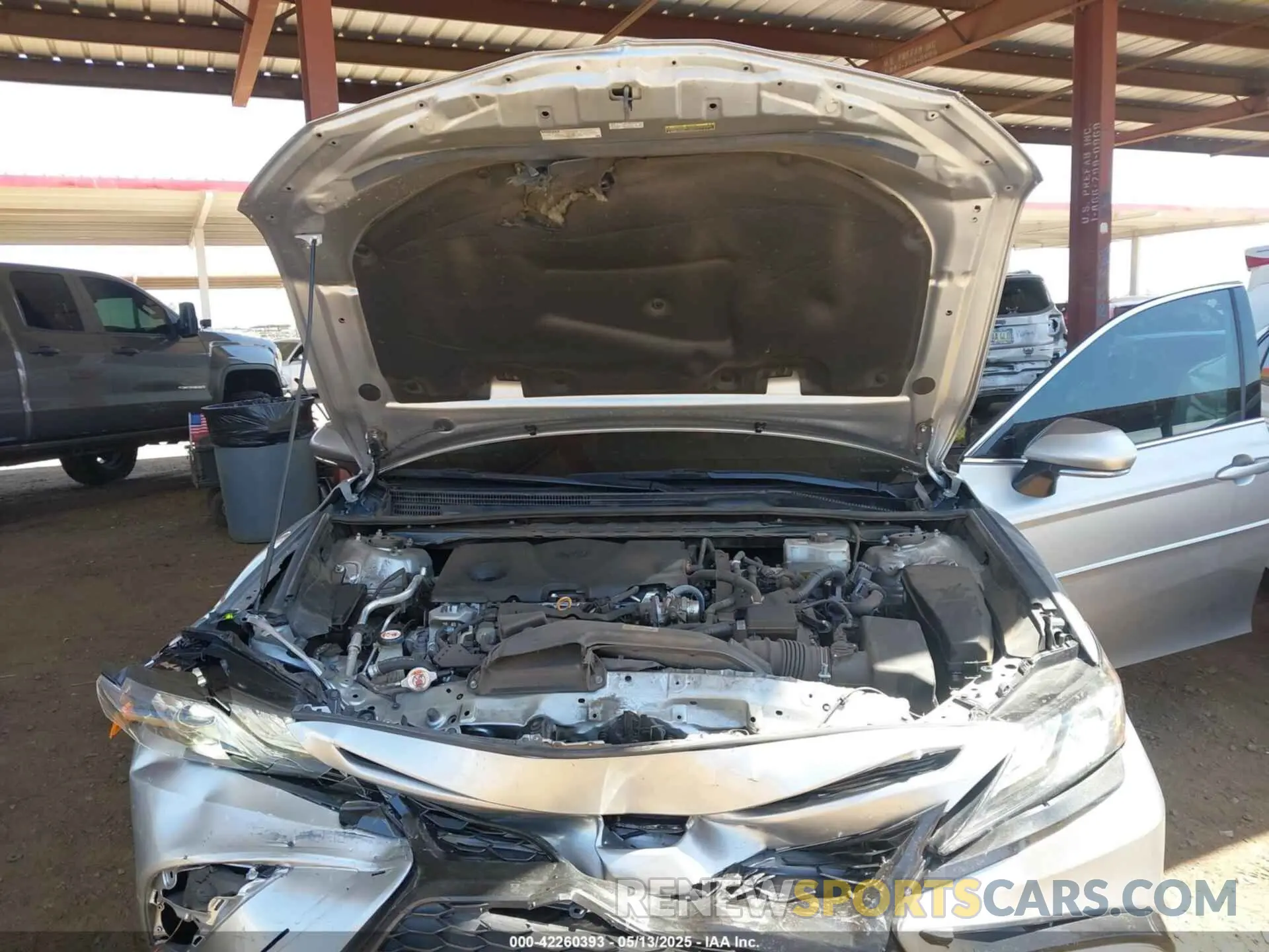 10 fotografías del automóvil dañado 4T1K31AKXPU602716 TOYOTA CAMRY 2023