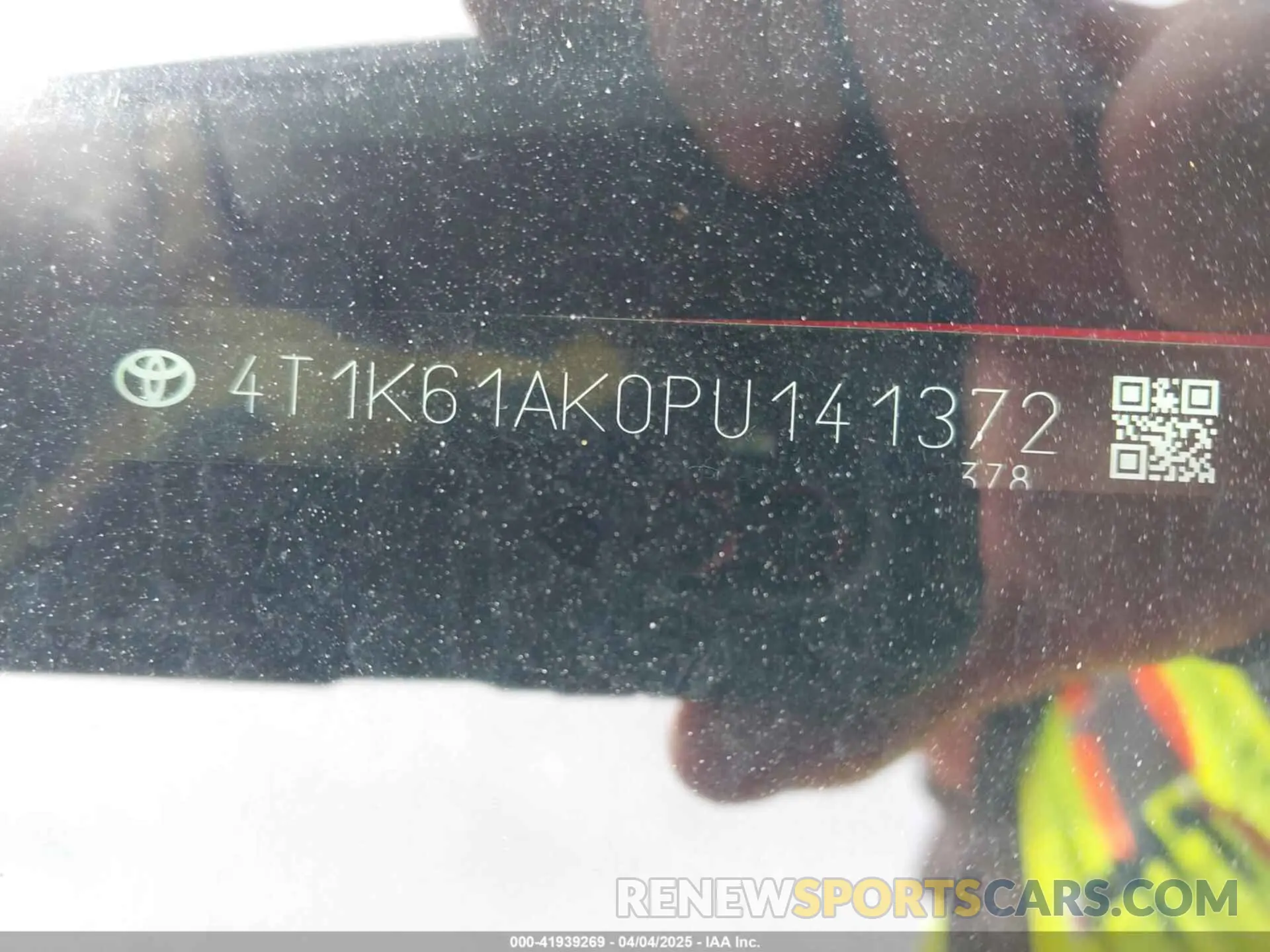 9 fotografías del automóvil dañado 4T1K61AK0PU141372 TOYOTA CAMRY 2023