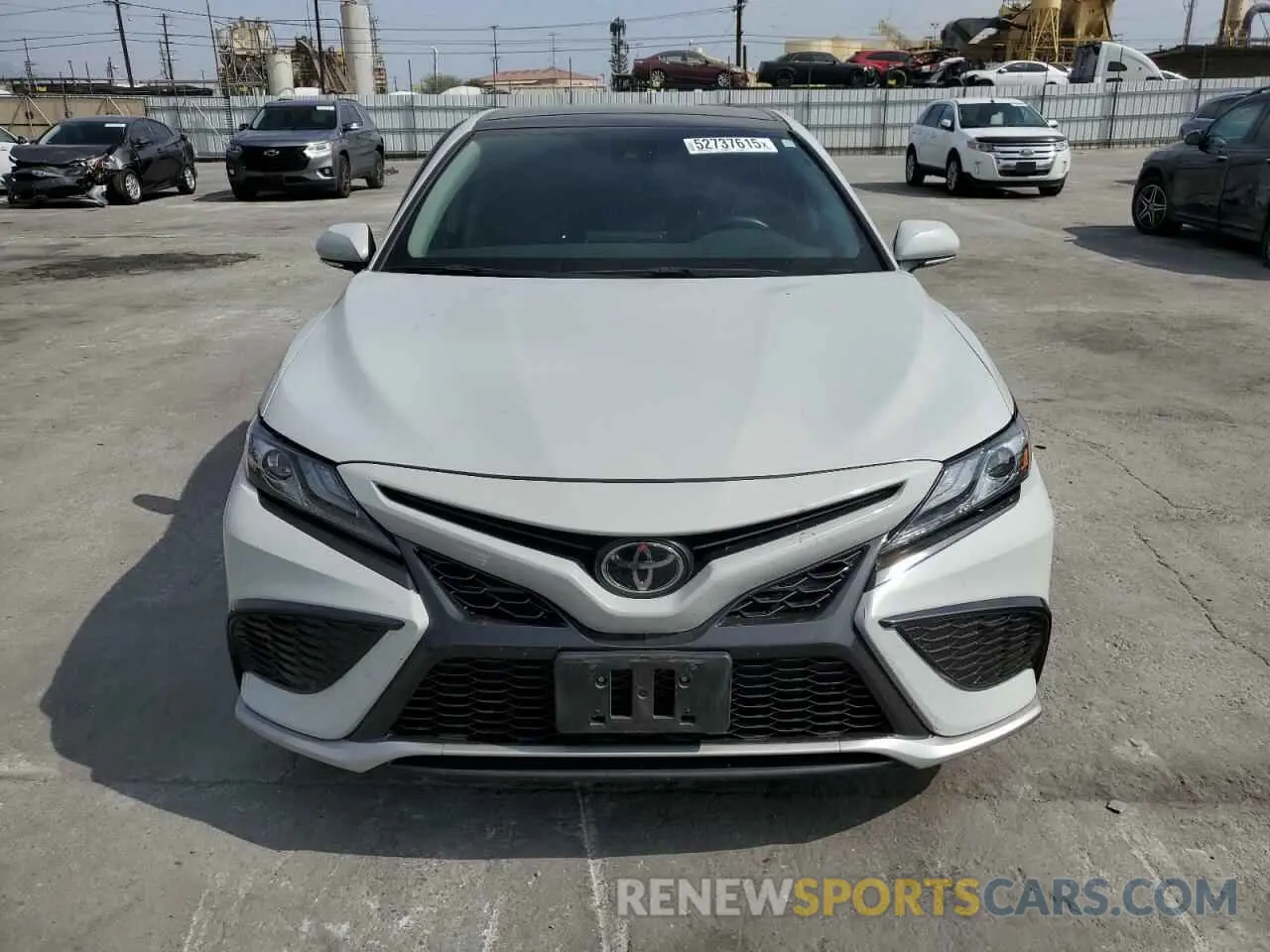 5 fotografías del automóvil dañado 4T1K61AK3PU086304 TOYOTA CAMRY 2023