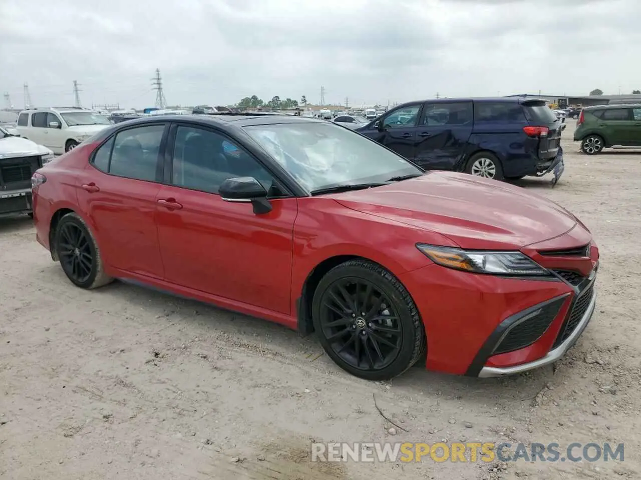 4 fotografías del automóvil dañado 4T1K61AK3PU110987 TOYOTA CAMRY 2023