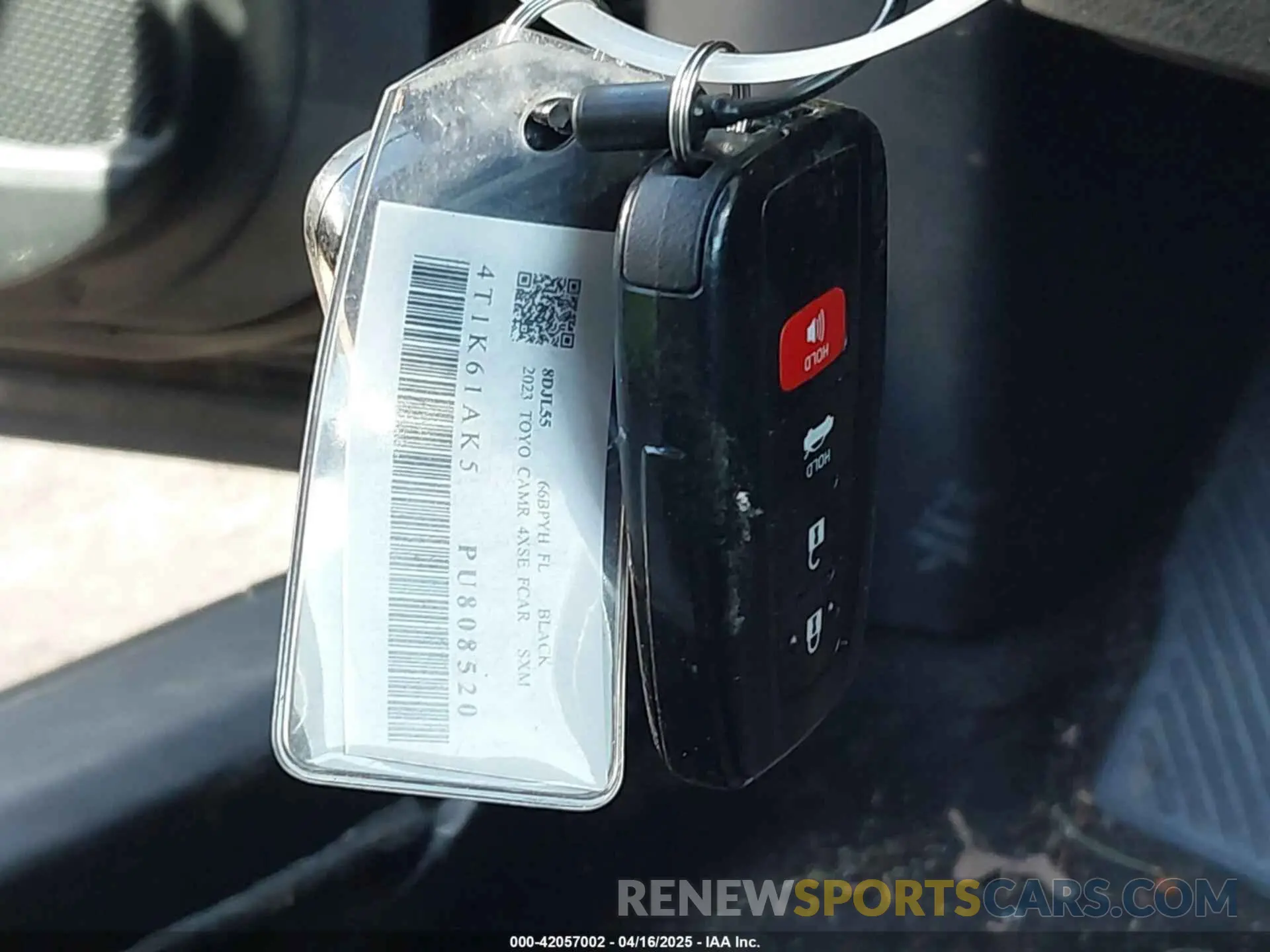 11 fotografías del automóvil dañado 4T1K61AK5PU808520 TOYOTA CAMRY 2023