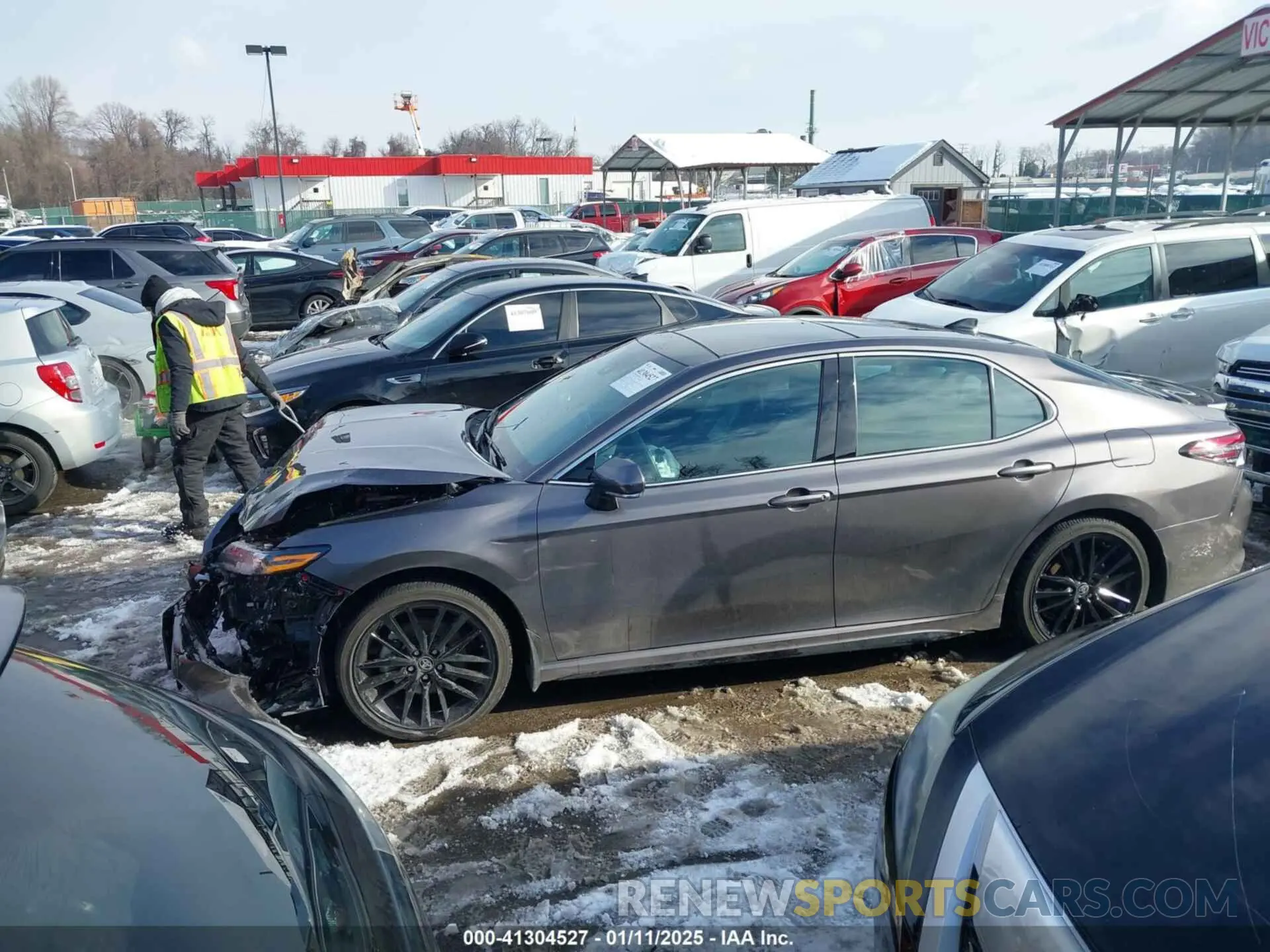 14 fotografías del automóvil dañado 4T1K61AK6PU839789 TOYOTA CAMRY 2023