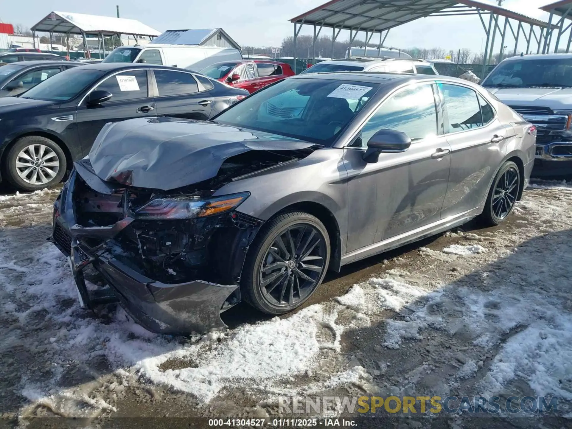 2 fotografías del automóvil dañado 4T1K61AK6PU839789 TOYOTA CAMRY 2023