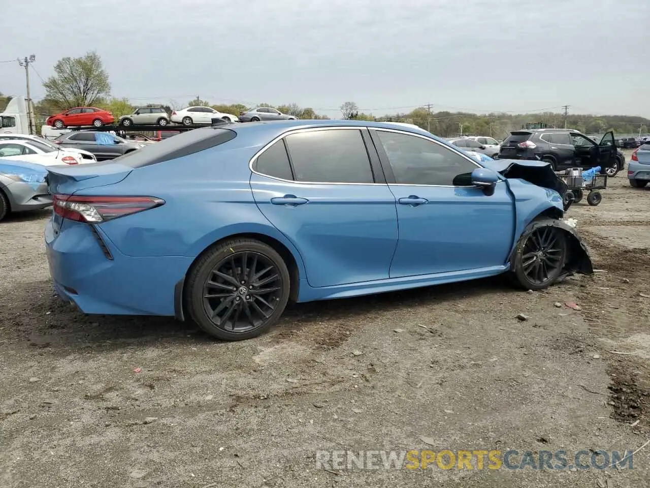 3 fotografías del automóvil dañado 4T1K61AK7PU085415 TOYOTA CAMRY 2023