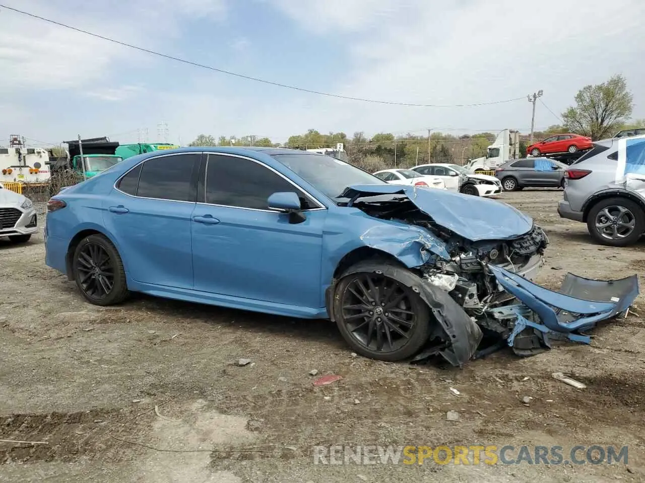 4 fotografías del automóvil dañado 4T1K61AK7PU085415 TOYOTA CAMRY 2023