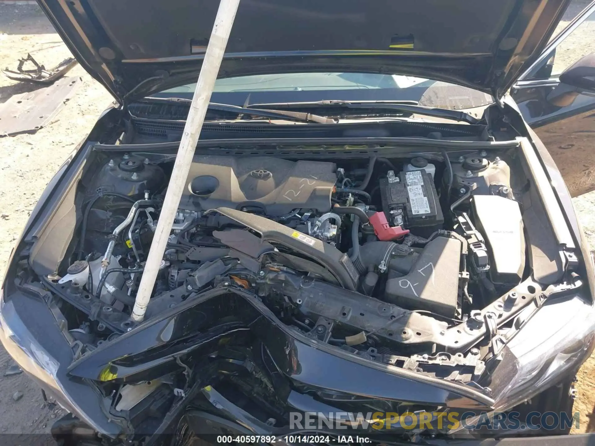 10 fotografías del automóvil dañado 4T1K61AK7PU801892 TOYOTA CAMRY 2023