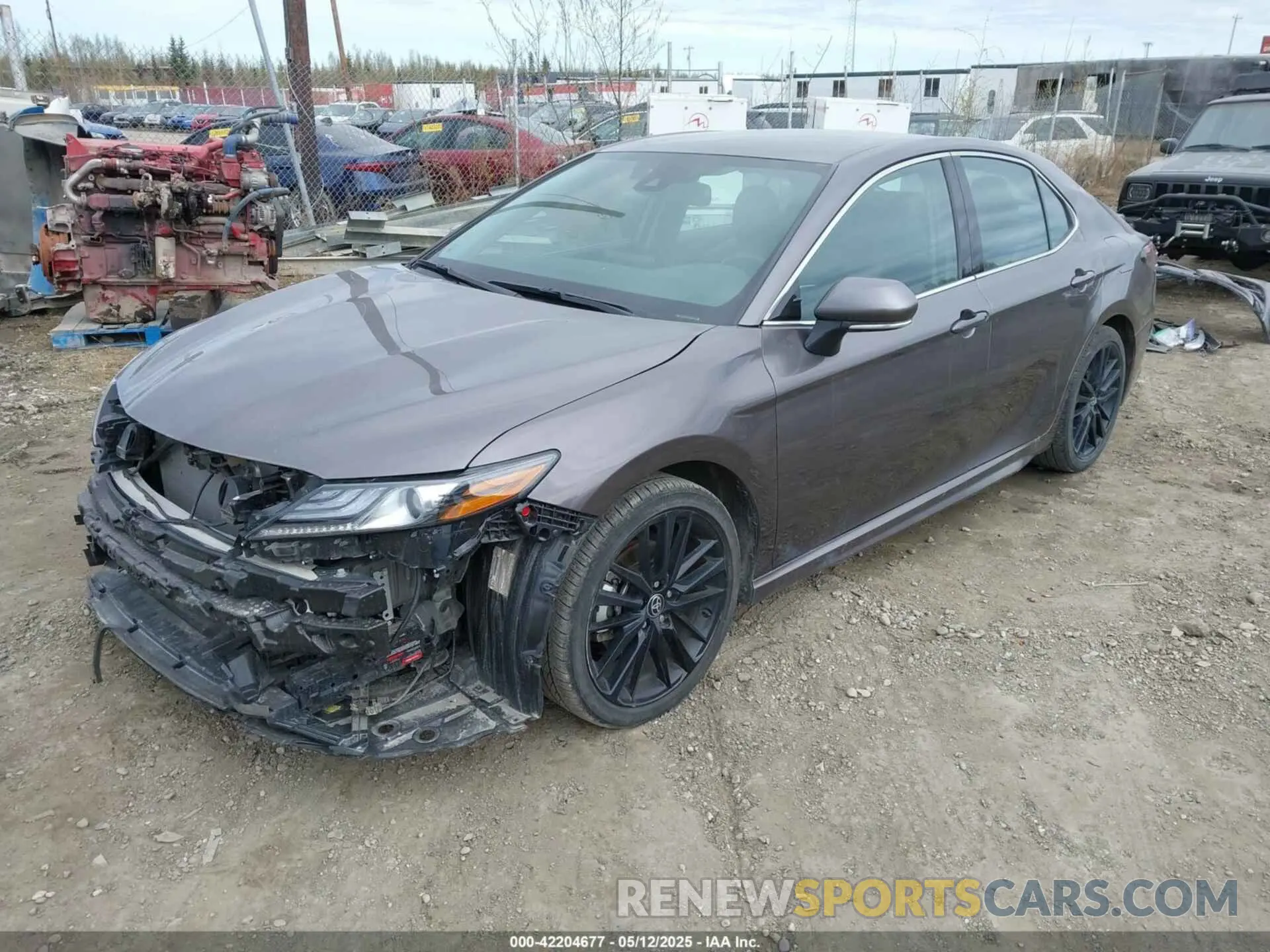 2 fotografías del automóvil dañado 4T1K61AK8PU817003 TOYOTA CAMRY 2023