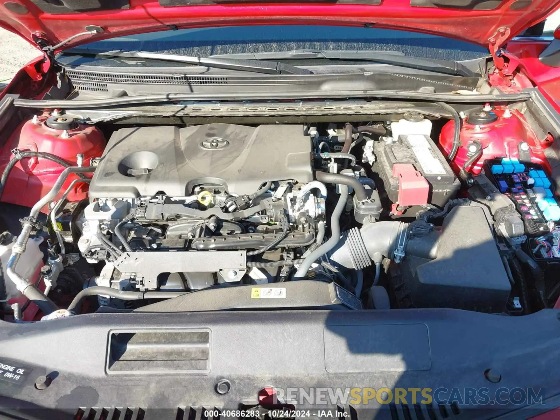 10 fotografías del automóvil dañado 4T1K61AKXPU127382 TOYOTA CAMRY 2023