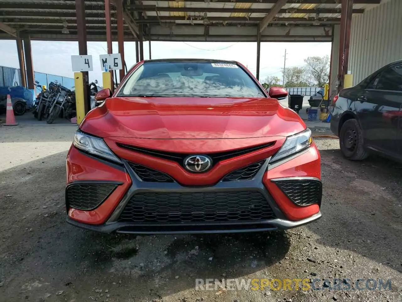 5 fotografías del automóvil dañado 4T1K61BK0PU101534 TOYOTA CAMRY 2023