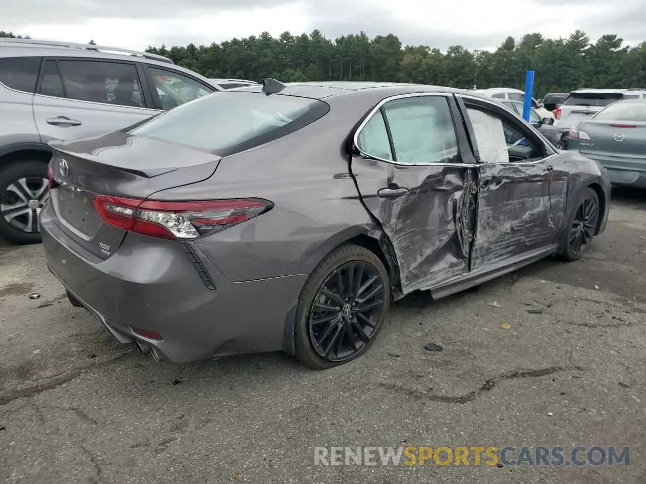 3 fotografías del automóvil dañado 4T1K61BK2PU094845 TOYOTA CAMRY 2023