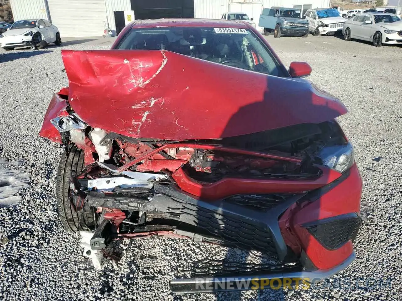 5 fotografías del automóvil dañado 4T1K61BK3PU076810 TOYOTA CAMRY 2023