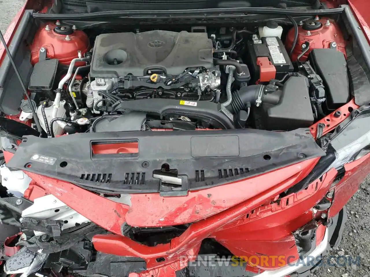 11 fotografías del automóvil dañado 4T1K61BK3PU104251 TOYOTA CAMRY 2023