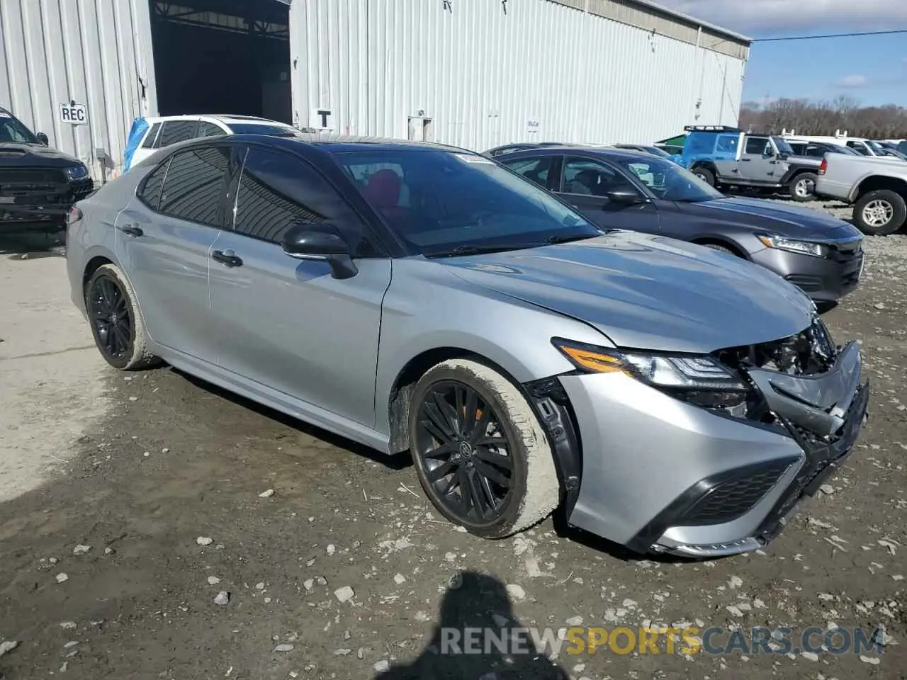 4 fotografías del automóvil dañado 4T1K61BK6PU093133 TOYOTA CAMRY 2023